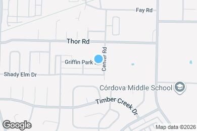 Map image of the property - 8595 Griffin Park Dr