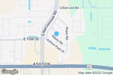 Map image of the property - 1913 Maury Rd