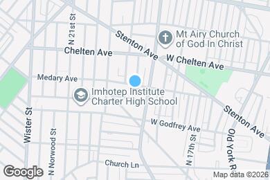 Map image of the property - 1924 Medary Ave