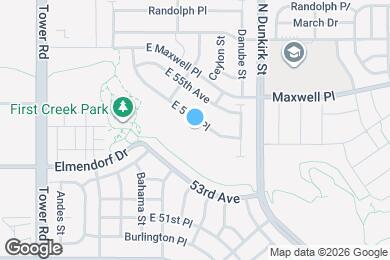 Map image of the property - 19148 E 54th Pl