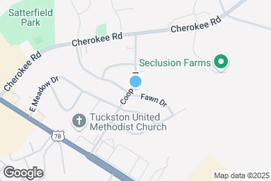 Map image of the property - 105 Fawn Dr