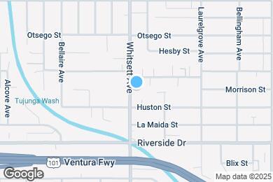 Map image of the property - 4930 Whitsett Ave