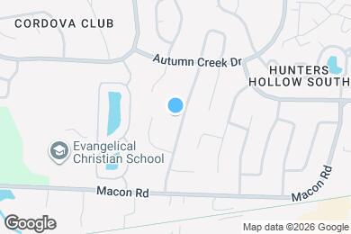 Map image of the property - 1031 Dove Hollow Dr