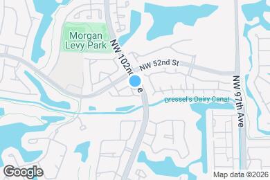 Map image of the property - 5141 NW 102nd Ct