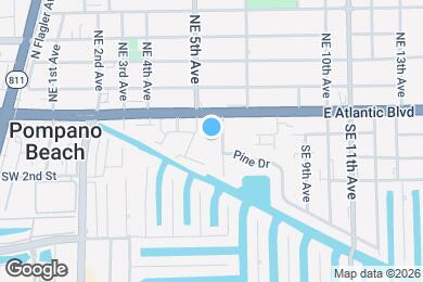 Map image of the property - 151 SE 6th Ave