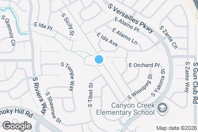 Map image of the property - 5924 S Ukraine St