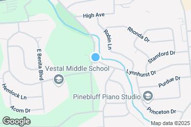 Map image of the property - 2400 Lynnhurst Dr
