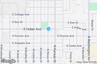 Map image of the property - 520 N Illinois St