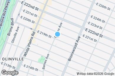 Map image of the property - 3802 Barnes Ave
