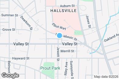 Map image of the property - 313 Jewett St