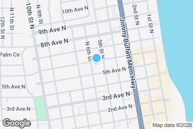 Map image of the property - 524 6th Ave N