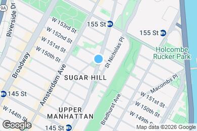 Map image of the property - 824 St Nicholas Ave