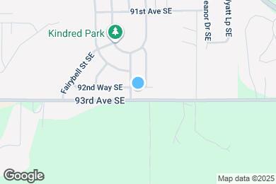 Map image of the property - 1427 92nd Way SE
