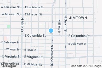 Map image of the property - 802 N Governor St