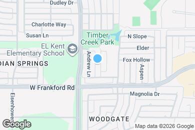 Map image of the property - 3109 Glenmere Ct