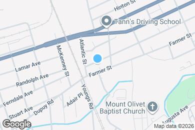 Map image of the property - 1436 Ferndale Ave