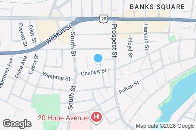 Map image of the property - 39 Prospect Street Ave