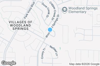 Map image of the property - 5401 Pecan Creek Cir