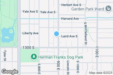 Map image of the property - 1208 S 900 E