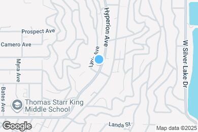 Map image of the property - 2115 Hyperion Ave