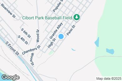 Map image of the property - 429 Penn St