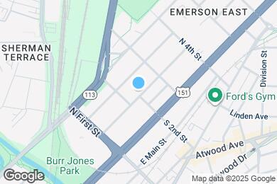 Map image of the property - 2018 E Mifflin St