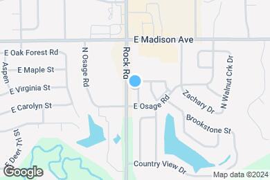 Map image of the property - Springcreek Apartments and Townhomes