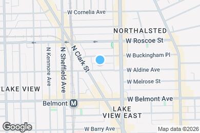 Map image of the property - 844 W Aldine Ave