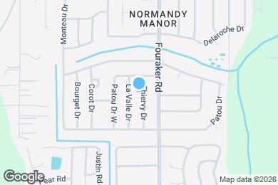 Map image of the property - 2130 Thiervy Dr