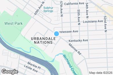 Map image of the property - 5707 Morrow Rd