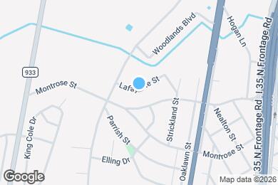 Map image of the property - 2025 Lafayette St
