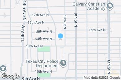 Map image of the property - 1013 14th Ave N