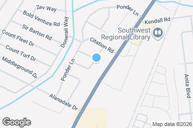 Map image of the property - 9411 Dalton Dr