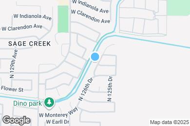 Map image of the property - 3322 N 126th Dr