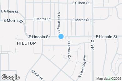 Map image of the property - 4416 E Bayley St