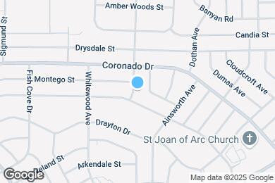 Map image of the property - 3026 Aldoro Ave