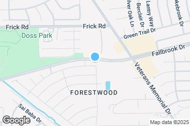 Map image of the property - 2106 Falling Oaks Rd