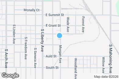 Map image of the property - 935 Morgan Ave