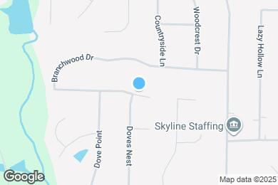 Map image of the property - 395 Branchwood Dr