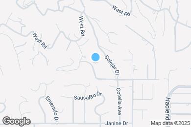 Map image of the property - 545 Vista del Llano Dr