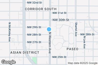 Map image of the property - 1101 NW 28th St