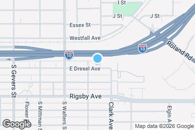 Map image of the property - 1219 E Drexel Ave