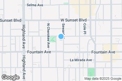 Map image of the property - 1345 Seward St