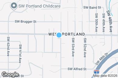 Map image of the property - 9823 SW 55th Ave