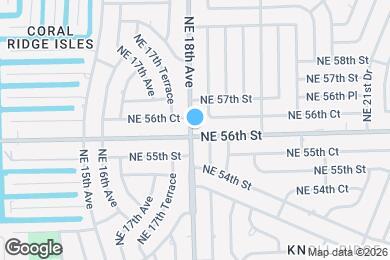 Map image of the property - 1801 NE 56th St