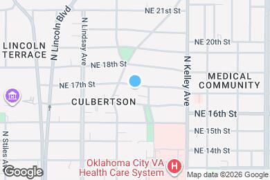 Map image of the property - 822 NE 17th St