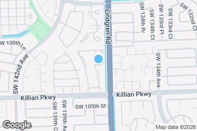 Map image of the property - 10161 SW 137th Ct