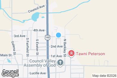 Map image of the property - 405 N Clarendon St