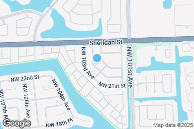 Map image of the property - 2301 NW 102nd Way