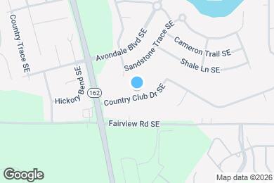 Map image of the property - 2264 Country Club Dr SE